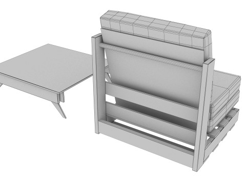 OUTDOOR FURNITURE 40 Modelo 3D