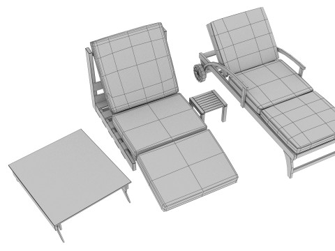OUTDOOR FURNITURE 40 Modelo 3D