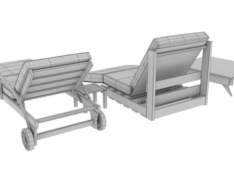 OUTDOOR FURNITURE 40 Modelo 3D