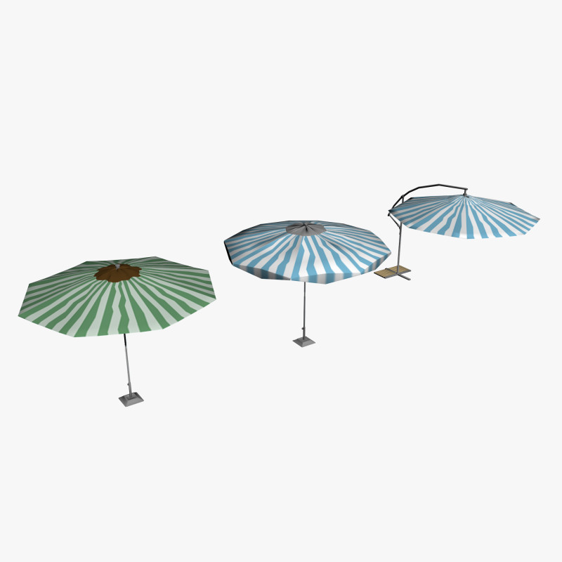 OUTDOOR FURNITURE 41 3Dモデル .c4d .max .obj .3ds .fbx .stl .blend