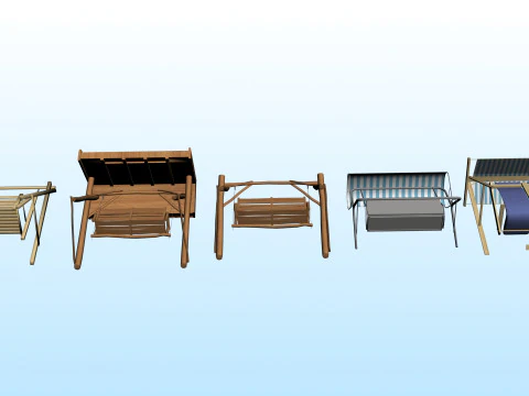 OUTDOOR FURNITURE 42 3D Model