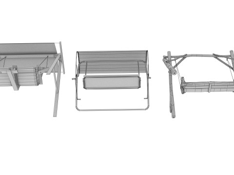 OUTDOOR FURNITURE 42 3D Model