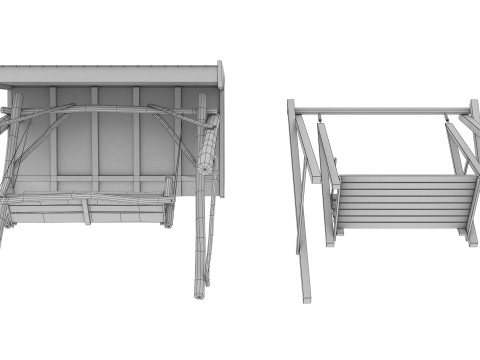OUTDOOR FURNITURE 42 3D Model