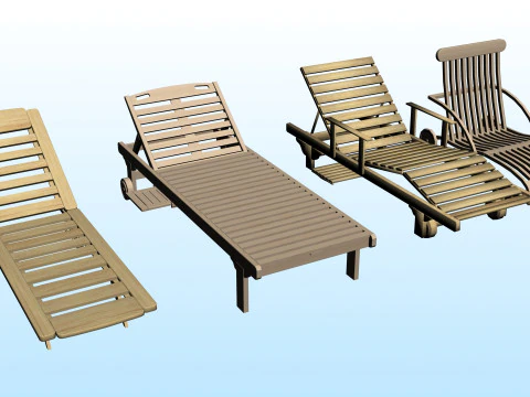 야외가구 43 3D 모델