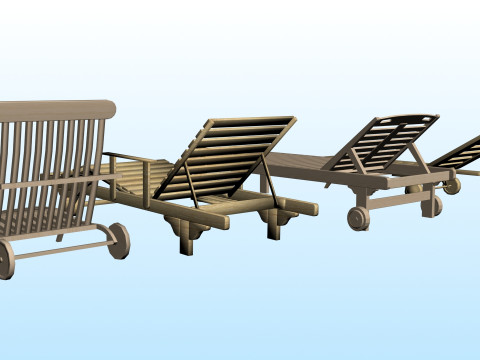 OUTDOOR FURNITURE 43 Model 3D