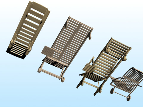 OUTDOOR FURNITURE 43 Model 3D