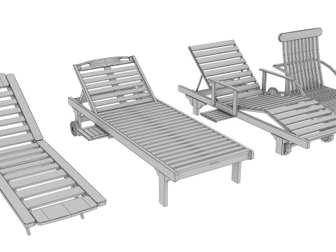 OUTDOOR FURNITURE 43 Model 3D