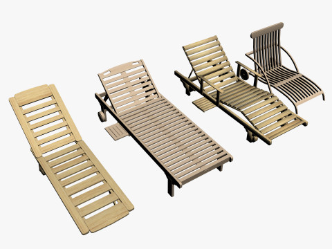 OUTDOOR FURNITURE 43 Model 3D