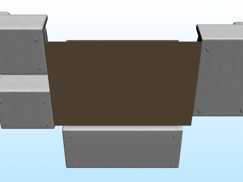 SOFA SET WITH CARPET 03 Model 3D