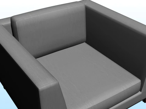SOFA SET WITH CARPET 04 3D Model