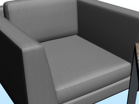 SOFA SET WITH CARPET 05 3D 模型