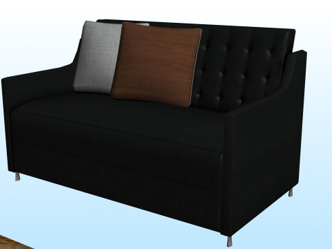 SOFA SET WITH CARPET 06 3D 模型