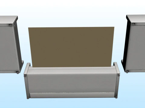 SOFA SET WITH CARPET 08 3D Model