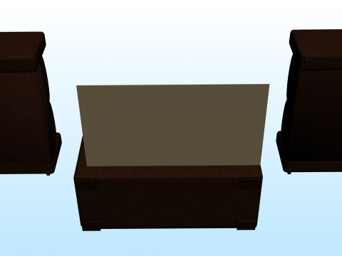 SOFA SET WITH CARPET 10 3D 模型