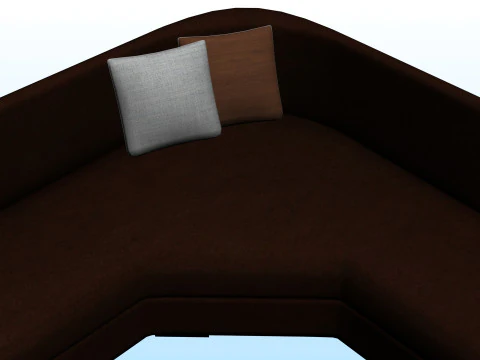 SOFA SET WITH CARPET 11 3D Model