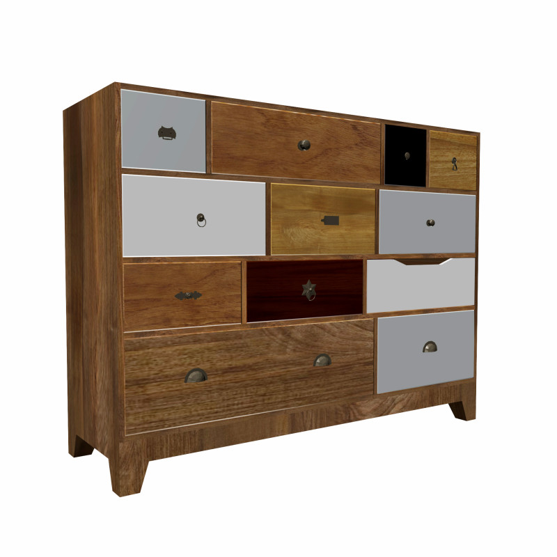 CHEST DRAWER 3D मॉडल .c4d .max .obj .3ds .fbx .stl .blend 