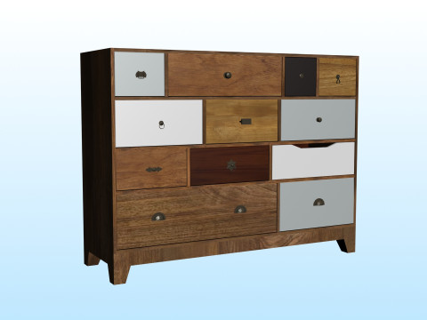 CHEST DRAWER 3D मॉडल