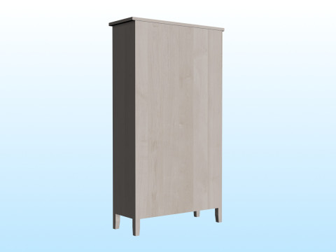 PANTRY GLASS CABINET 3D Model