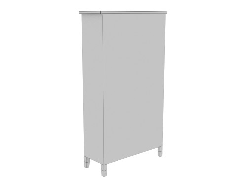 PANTRY GLASS CABINET 3D Model