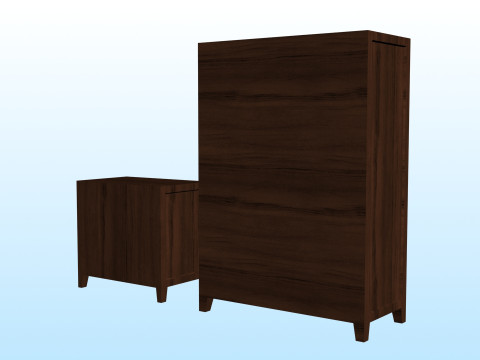 QUEEN DRAWER 3D 模型