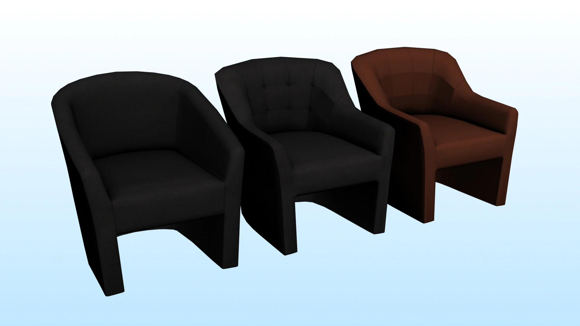 LEA CHAIR 3D Model .c4d .max .obj .3ds .fbx .stl .blend 
