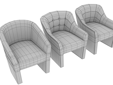 LEA CHAIR 3D मॉडल
