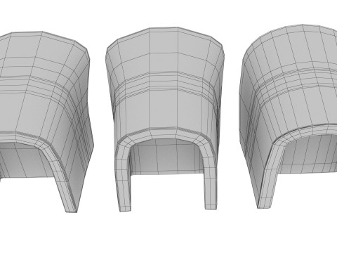 LEA CHAIR 3D मॉडल