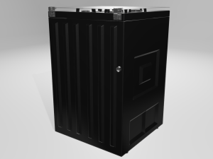 Low Poly Kitchen Stove 3D Model