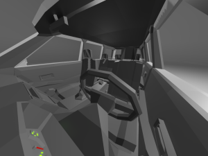 Low Poly SUV - half rigged Modelo 3D