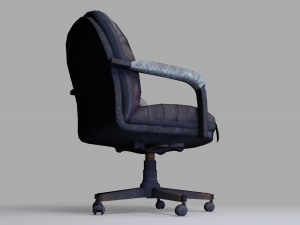Old chair - PBR - Low Poly Modello 3D