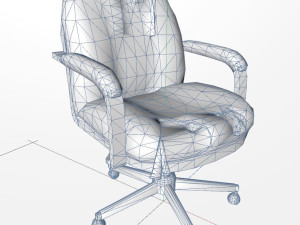 Old chair - PBR - Low Poly Modello 3D