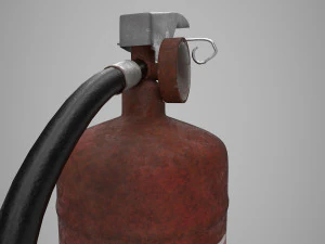 Fire extinguisher - PBR - Low Poly 3D Model