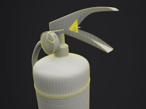 Fire extinguisher - PBR - Low Poly 3D 모델
