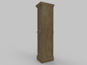 Old Wine Cabinet PBR 3D-Modell