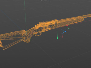 M24 Sniper Rifle Low-poly Modèle 3D
