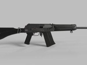 Weapon Rifle S12K Modèle 3D