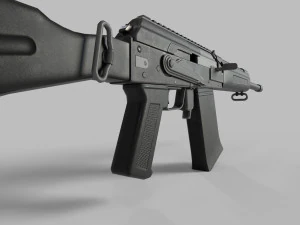 Weapon Rifle S12K 3D Model