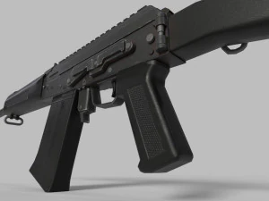 Weapon Rifle S12K 3D Model