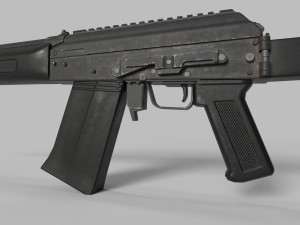 Weapon Rifle S12K 3D Model