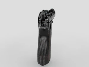 Beretta M9 Low-poly 3D Model