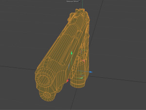 Beretta M9 Low-poly Model 3D
