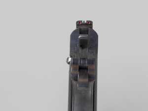 M1911 Pistol Low-Poly 3D Model