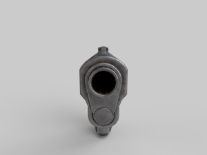 M1911 Pistol Low-Poly 3D Model
