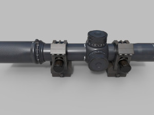 CQBSS sight Low-poly 3D Model