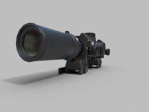 CQBSS sight Low-poly 3D Model
