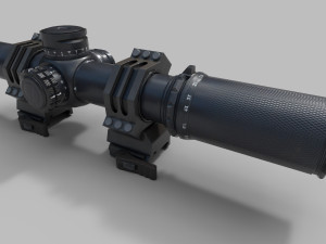 CQBSS sight Low-poly 3D Model