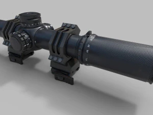 CQBSS sight Low-poly 3D Model