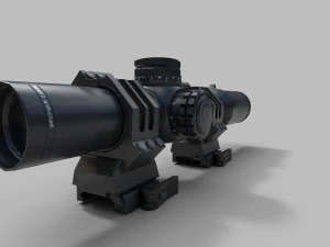 CQBSS sight Low-poly 3D Model