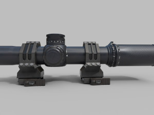 CQBSS sight Low-poly 3D Model