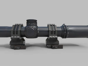 CQBSS sight Low-poly 3D Model